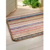 Witt Weiden Vielzweckmatte in bunt-gestreift | Gr.: 60 x 100 cm