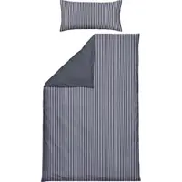 Erwin Müller Perkal Wendebettwäsche in anthrazit-grau | Gr.: 155 x 220 + 80 x 80 cm