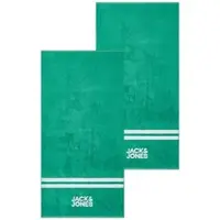 Jack & Jones Strandhandtuch Handtuch 2er Pack 80 x 160 cm 100% Baumwolle Frottier JACCLUB TOWEL Pack 2 One Size