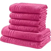 Redbest Frottier Frottier-Set uni 6-tlg. New York in pink | Gr.: onesize
