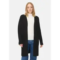 Camel active Strickjacke mit aufgesetzten Taschen in Kaviar | Gr.: M