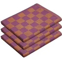 Butlers Küchentuch CHECKER STYLE 3er-Set in Flieder | Gr.: onesize