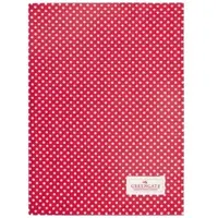 Greengate Geschirrtuch DOTTY Rot mit weißen Punkten | Gr.: onesize
