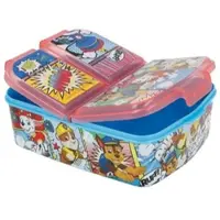 Paw Patrol Kinder Premium Brotdose Lunchbox mit 3 Fächern in Blau | Gr.: onesize