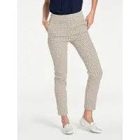 HEINE Hose in camel-weiß | Gr.: 23