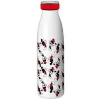 GEDA LABELS Isolierflasche Mickey Kiss Sketch rot in Weiß - 500ml | Gr.: onesize