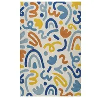 Smart Kids Kinderteppich Scribble in bunt | Gr.: 110 x 170 cm