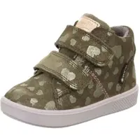 Superfit Sneaker High SUPIES in Grün/Rosa | Gr.: 21