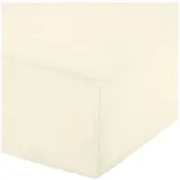 Erwin Müller Frottee Boxspring-Spannbettlaken Füssen in natur | Gr.: 180x220 cm - 200x220 cm