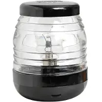 Osculati Klassische Standlampe 360° Weiß/Schwarz Leuchte 12 V 11.135.00