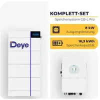 Deyee Toys SUN-8K-SG01HP3-EU-AM2 8 kW mit GB-L16-Pro 16,36 kWh | Hochvolt-Speichersystem | 3-phasig