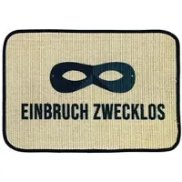 WohnDirect Fußmatte ECO-SISAL 1 in Anthrazit | Gr.: 45x91 cm
