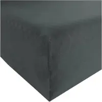 Redbest Single-Jersey Spannbettlaken San Francisco in anthrazit | Gr.: 90x190 cm - 100x200 cm