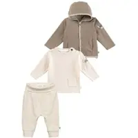 Sterntaler Set Jacke, Hose und Shirt in natur | Gr.: 74