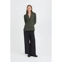 Ichi Blazer IHKATE Fitted in RIFLE GREEN CHECK | Gr.: XXL