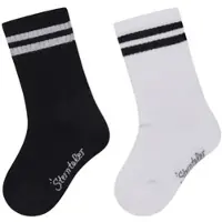 Sterntaler Active Socken Ringel 2er-Pack in schwarz | Gr.: 30