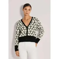 MADELEINE Strickjacke "Strickjacke Langarm Jacquard-Cardigan mit Kaschmir" aufwendiges Jacquardmuster