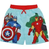 AVENGERS Marvel Jungen Badeshorts Badehose in blau | Gr.: 158