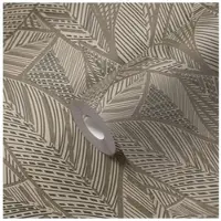 A.S. Création Vliestapete "French Affair Blätter-Tapete Mustertapete Floral Blattmuster" leicht glänzend strukturiert Vliestapete Blatt-Motiv für Schlafzimmer Küche Wohnzimmer Blätter Flur