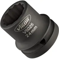 Vigor Schlagschrauber Steckschlüsseleinsatz V5025 3/4" Doppelsechskant SW 24 mm
