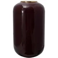 Kayoom Vase Art Deco 275 in bordeaux - gold | Gr.: onesize