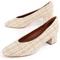 Montevita Beigefarbener Schuh mit Absatz von Nussia
