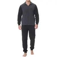 Normann Copenhagen Hausanzug Freizeitanzug Polarfleece in anthrazit | Gr.: 50