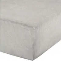 Erwin Müller Frottee Boxspring-Spannbettlaken Füssen in silber | Gr.: 180x200 cm - 200x200 cm