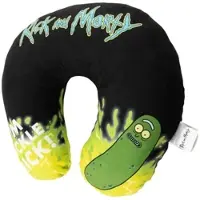 United labels Rick and Morty Pickle Rick Nackenkissen Reisekissen Nackenhörnchen in schwarz | Gr.: onesize