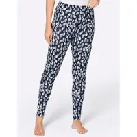 Feel Good WITT WEIDEN Leggings in marine-bleu-bedruckt | Gr.: 40-42
