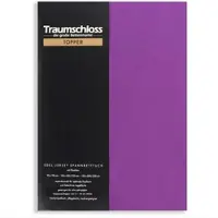Traumschloss Topper Edel-Jersey Spannbettlaken in violett | Gr.: 180x200 cm - 200x220 cm