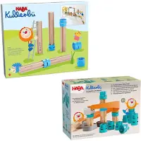 Haba Unisex Spielbausteine Kullerbü Ergänzungsset Höhe Säulen 2-Pack