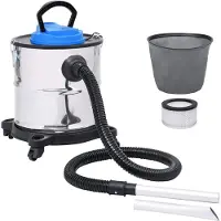 vidaXL Aschesauger mit HEPA-Filter 1200W 20 L Edelstahl 147679