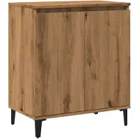 vidaXL Sideboard Artisan-Eiche 60x35x70 cm Holzwerkstoff