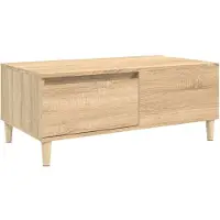 vidaXL Couchtisch Sonoma-Eiche 90x50x36,5 cm Holzwerkstoff