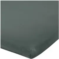 Erwin Müller Single-Jersey Topper-Spannbettlaken Freising in anthrazit | Gr.: 180x200 cm - 200x220 cm