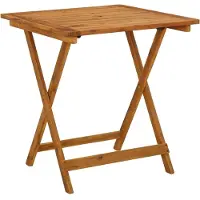vidaXL Gartentisch Klappbar 70x70x75 cm Massivholz Akazie