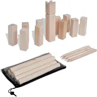 vidaXL Kubb Spielset Holz