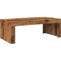 vidaXL Couchtisch Altholz-Optik 102x50x35 cm Holzwerkstoff