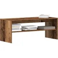 vidaXL TV-Regal Altholz-Optik 100x40x40 cm Holzwerkstoff