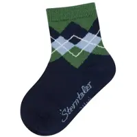 Sterntaler Socken Wolle Karo in marineblau | Gr.: 26