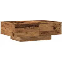 vidaXL Couchtisch Altholz-Optik 90x60x31 cm Holzwerkstoff