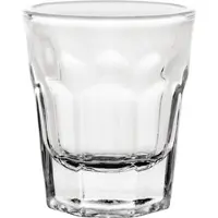 Gastronoble 12 Olympia Orleans halbgetafelte Schnapsgläser 4cl - Glas