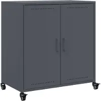 vidaXL Sideboard Anthrazit 68x39x72 cm Stahl