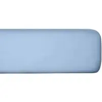 BETTWARENSHOP Jersey-Elasthan Boxspring Spannbettlaken Multi-Stretch für hohe Matratzen 140x200 - 160x220 cm | hellblau - blau