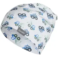 Sterntaler Beanie Baustelle in lichtgrau | Gr.: 47 cm