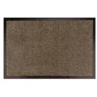 WohnDirect Fußmatten für Innen & Außen TÜRMATTE 1 in Braun | Gr.: 50 x 70 cm