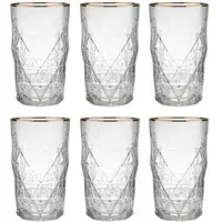 Butlers Longdrinkglas UPSCALE 6er-Set in Gold | Gr.: onesize