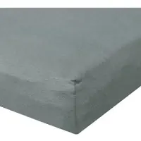BETTWARENSHOP Jersey Spannbetttuch Ultra-Stretch 200x220 - 220x240 cm | anthrazit - grau