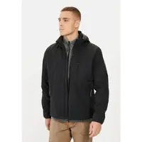 Camel active Softshell Jacke mit abnehmbarer Kapuze in Schwarz | Gr.: 31